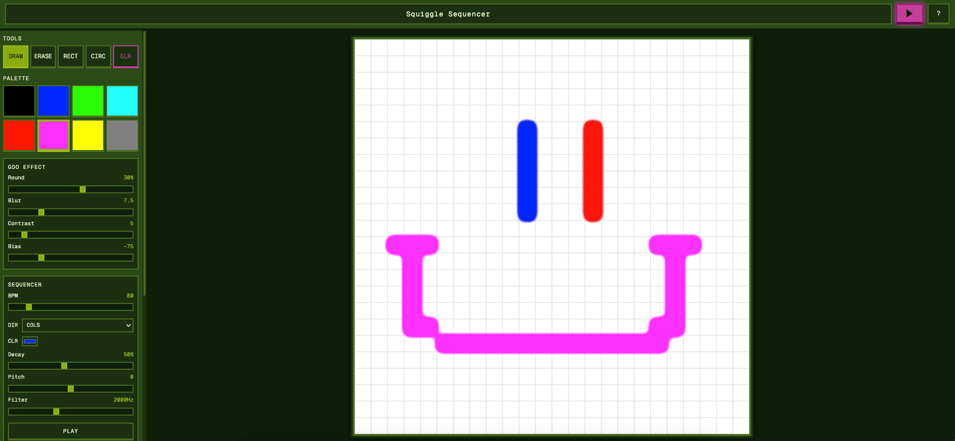 Squiggle Sequencer